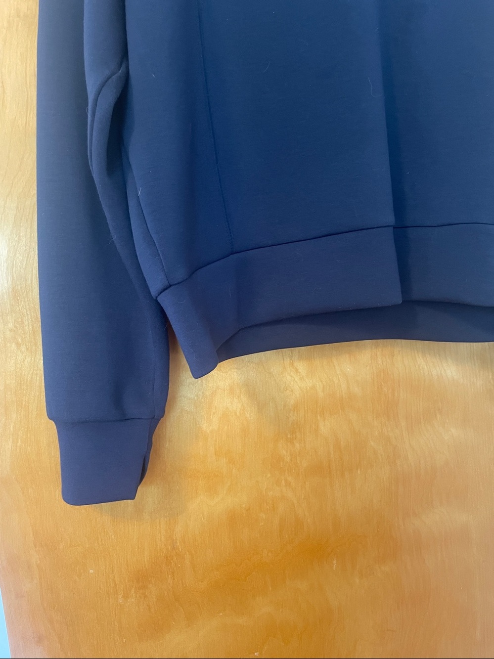 Spanx Timeless Navy Half Zip - Picture 2 of 12